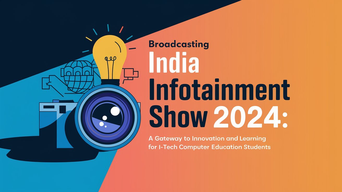 Broadcasting India Infotainment Show 2024: A Gateway to Innovation and Learning for I-Tech Computer Education Students